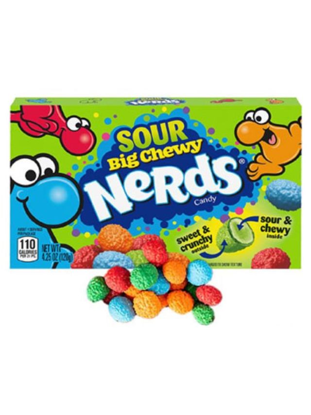 Wonka Nerds Sour Big Chewy Candy 4.25oz/120g edamama